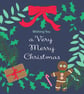 Handmade Christmas Card - Image 1