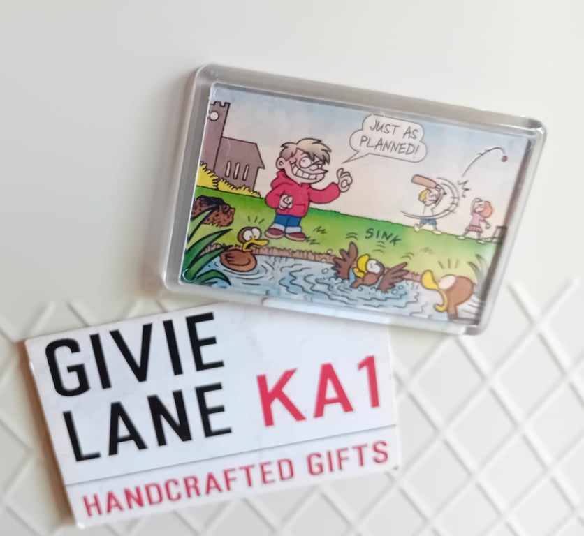 Comic Magnet - Just As Planned