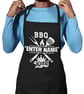 Personalised Kitchen BBQ Apron - BBQ King - Dad Apron - Image 3