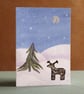Unique Hand Made Christmas Card with Envelope - Image 1