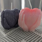Gorgeous heart candles