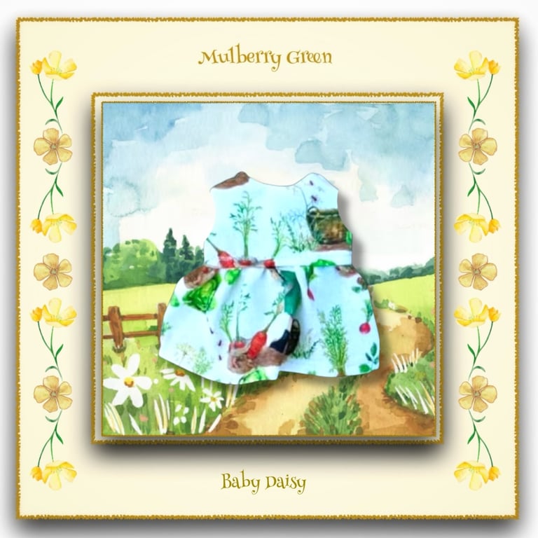 Daniela Drescher Garden Print Dress for Baby Daisy 