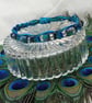 Peacock Glass Bracelet - Image 4