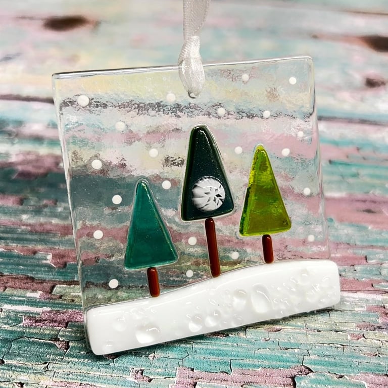 Snow Scene Christmas decoration