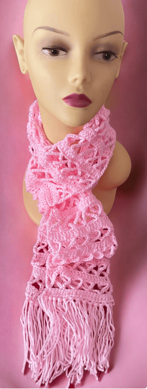 Cancer Awareness Scarf