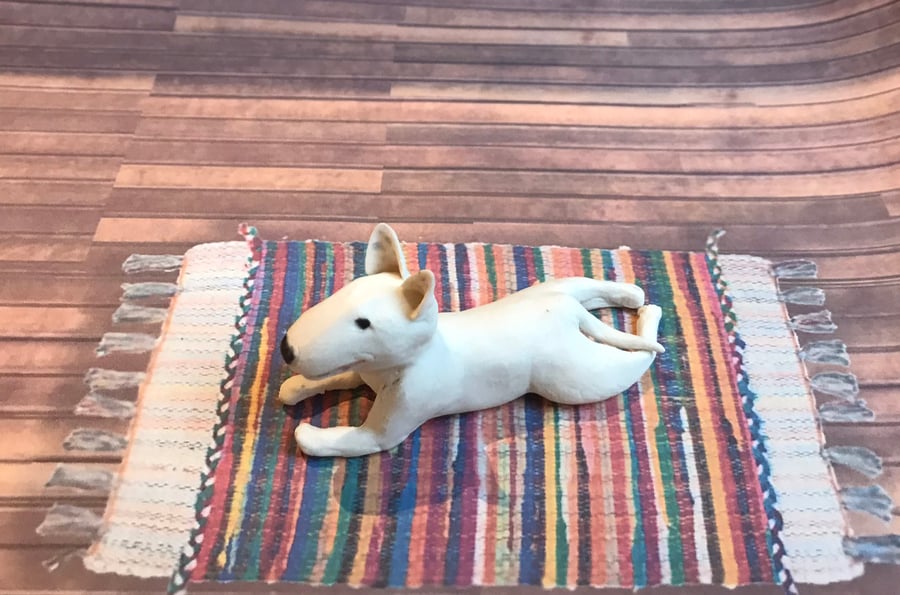 Porcelain Miniature Bull Terrier