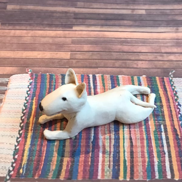 Porcelain Miniature Bull Terrier