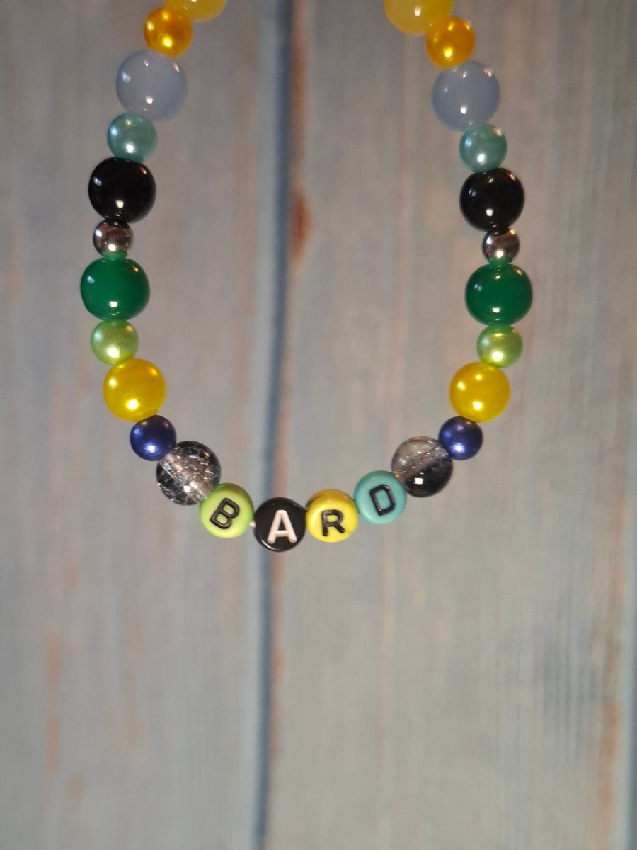 Bard beaded bracelet