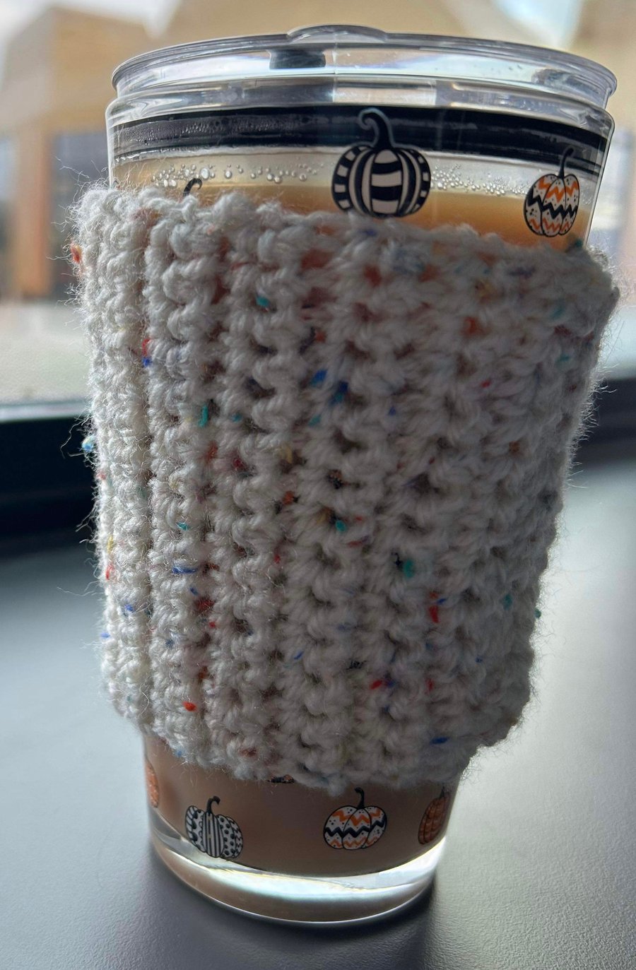 Coffee Sleeve Crochet Cup Cosy Mug Holder Charity 