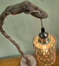 Natural rustic table lamp or bedside lamp - Image 10