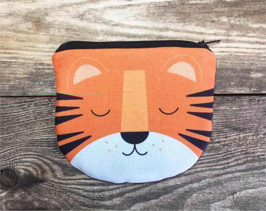 TIGER TIGER Pocket money purse - Hand made gift