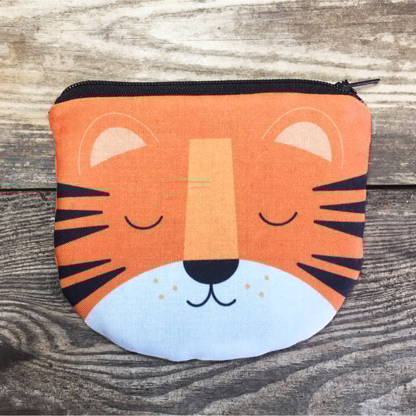 TIGER TIGER Pocket money purse - Hand made gift