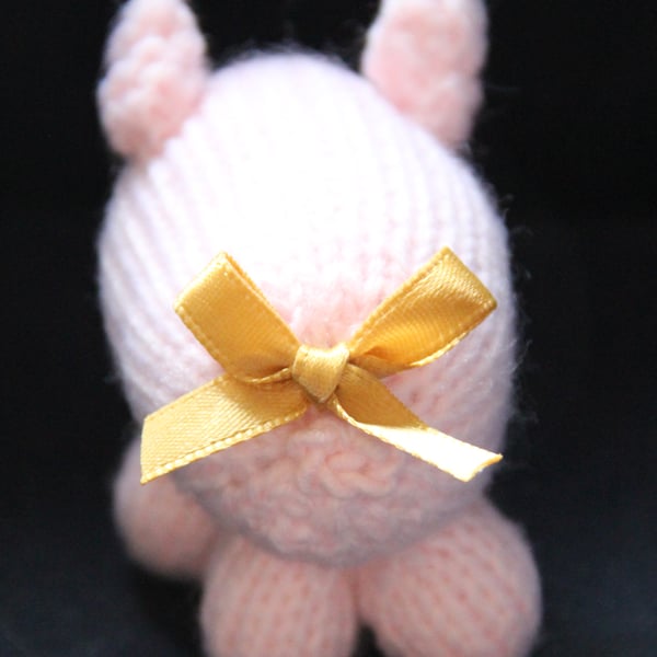 Bow Bottomed Piglet - Gold