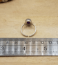 Adjustable amethyst ring - Image 4