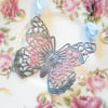 Vintage style Butterfly necklace by Lillyangel
