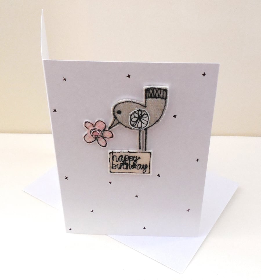 Happy Birthday C6 Blank Card