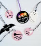 Halloween Personalised Bat Hanging decoration - Image 4