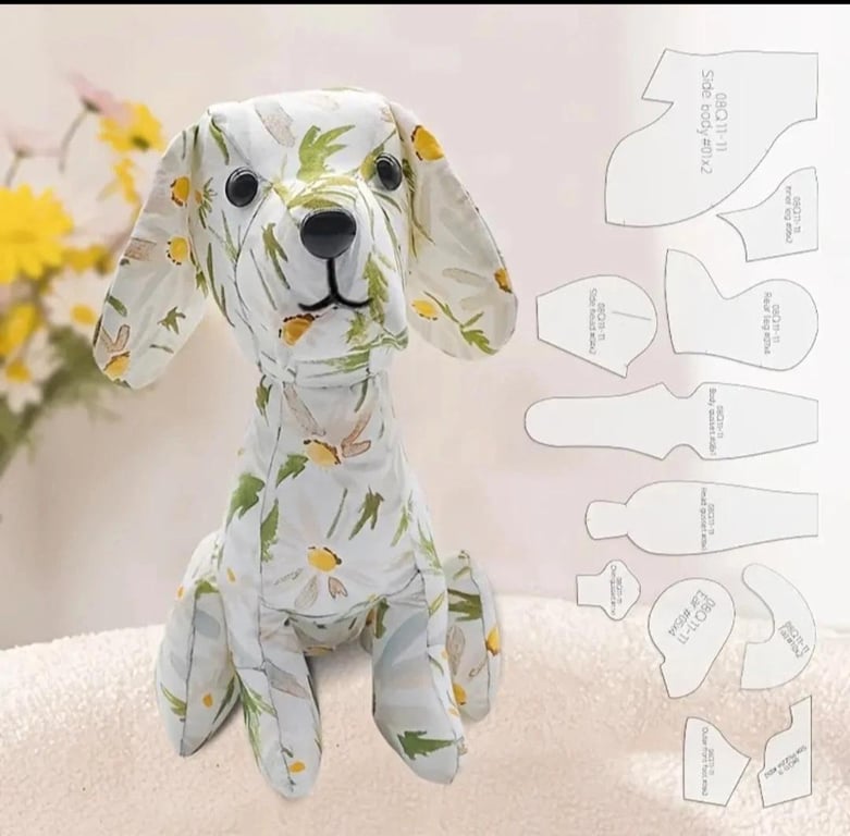 Beagle Dog Acrylic Sewing Templates  15"