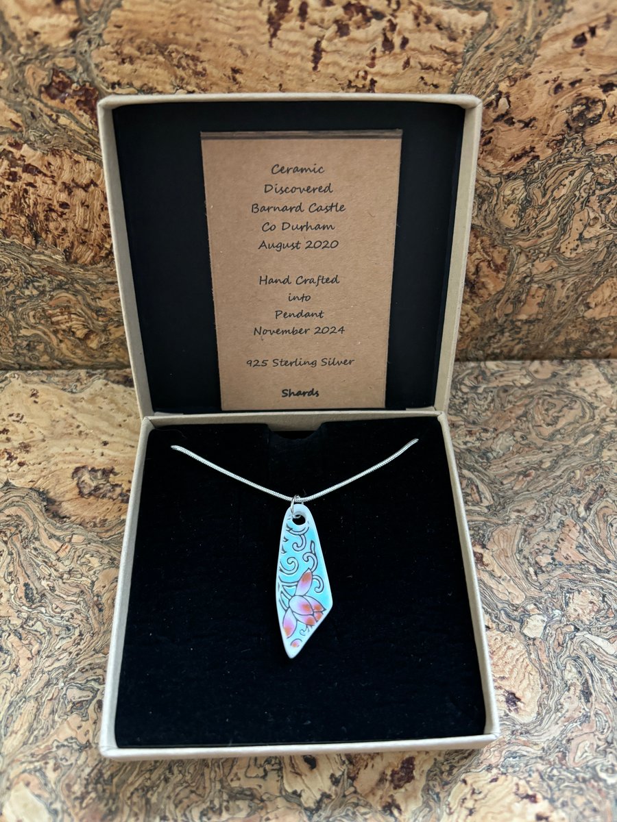 Handmade Pendant Necklace, Unique, One of a Kind, Eco Conscious Gifts.