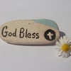 Confirmation or Christening or Baptism or New Baby Ceramic Word Stone - gift.
