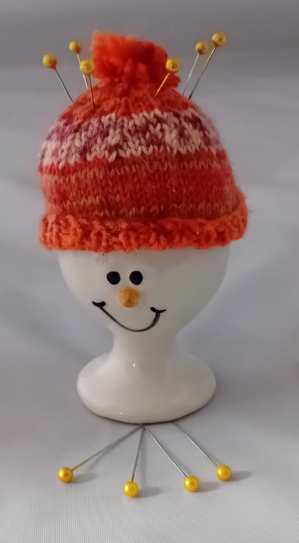 Novelty Pin Cushion –  Egg Cup with Personality