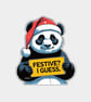 Funny Christmas Gift Tags For Adults, 6pk - Grumpy Panda
