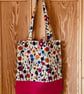 Flower tote bag