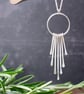 Silver Tassel Fringe Drop Necklace  - Image 5