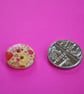 15mm Wooden Red Pink Yellow Heart Buttons Natural Wood 10pk (SNH5) - Image 2