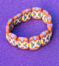 Modern Artisan Style - Hand Crafted Bead Bracelet - Perfectly Imperfect - Image 1