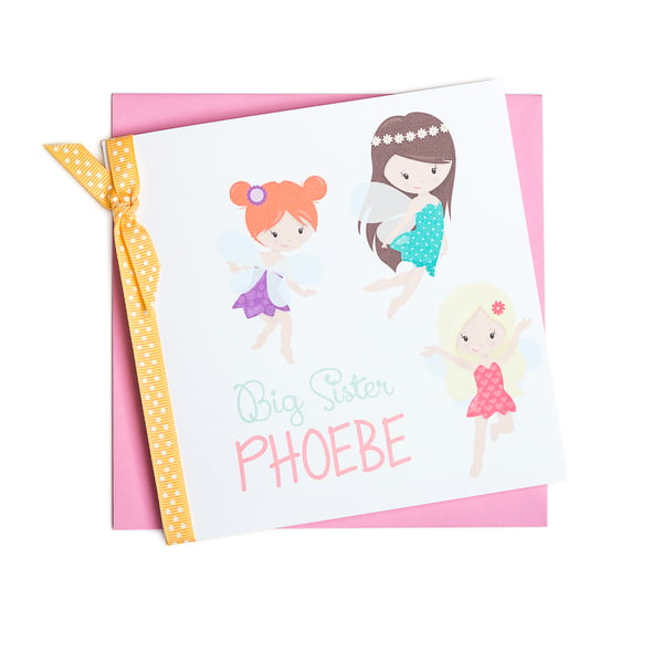 Personalised Fairy Card