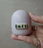 Little Pink Ceramic Salt Shaker – Handmade Stoneware Salt Pot