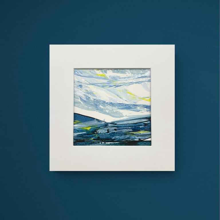 Perfectly Imperfect Original Seascape Painting - Sample 209