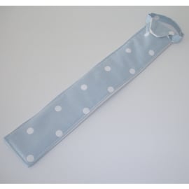 Descant Recorder Case Blue Polka Dots