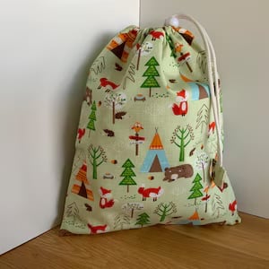 Drawstring Wash Bag, Toiletry Bag, Sponge Bag, Waterproof lining, Kids Wash bag