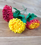 Chrysanthemum Felt Flower Stem - Image 2