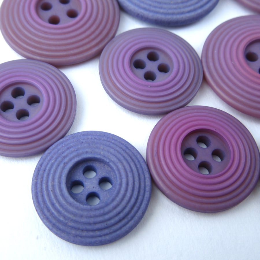 Textured Purple Buttons