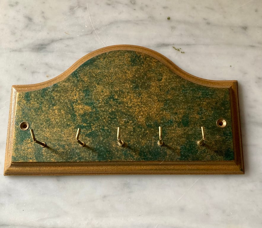 Hand Painted Key Rack