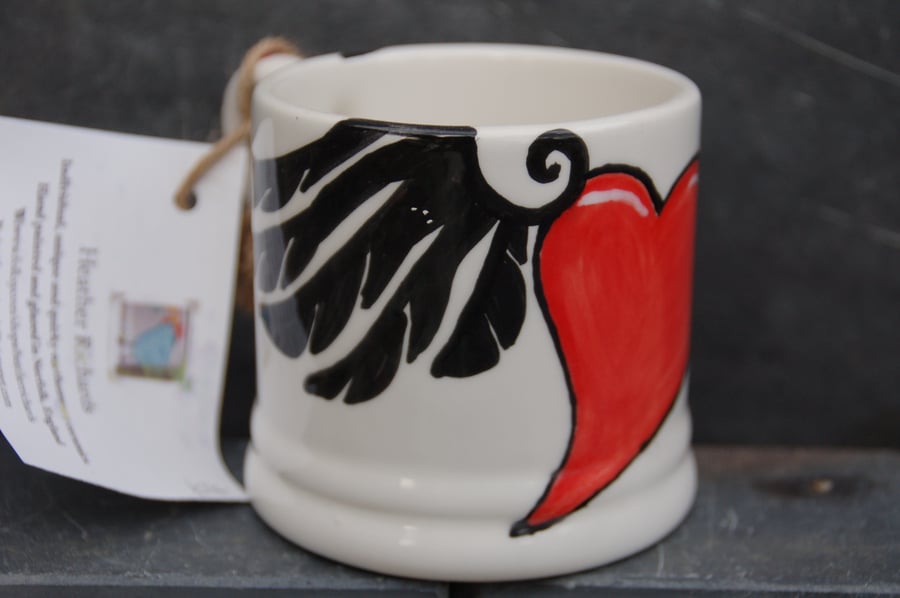 ink hearts mug