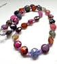  Multicoloured Agate Necklace  - Image 3
