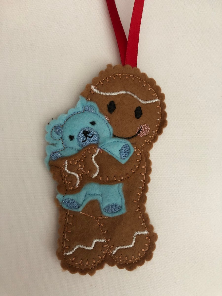 Gingerbread teddy Decoration