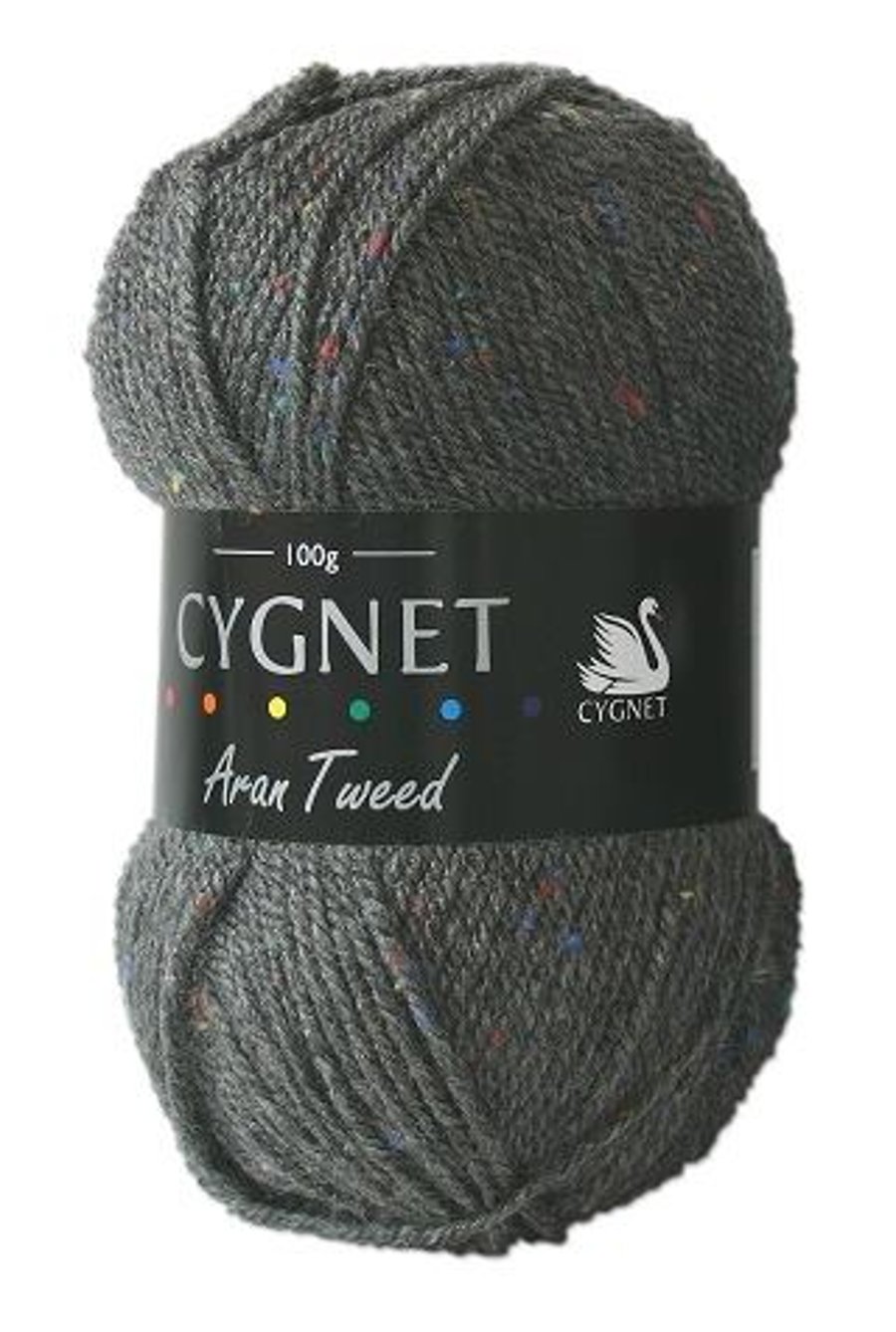 Cygnet Aran Tweed - Flint