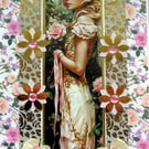 Fairy Princess - Hand Crafted Decoupage Greeting Card - Blank - 3183