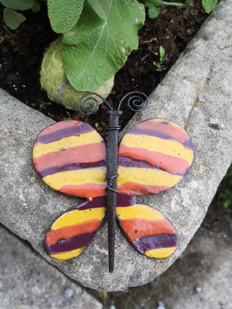 Pottery Butterfly