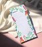 Tropical Lined Notepad, To Do List Pad - Image 1