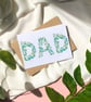 DAD Father's Day Card, Birthday Card for Dad