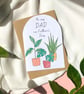 To My Dad On Father's Day Card, House Plants Card - Image 2