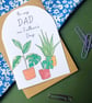 To My Dad On Father's Day Card, House Plants Card - Image 4
