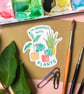 Plant Lover Sticker Set Multipack: Monstera, Plant Obsessed, Greenhouse Stickers - Image 2