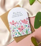 Thank You Teacher Card - Thanks For Helping Me Grow Greetings Card - Image 2